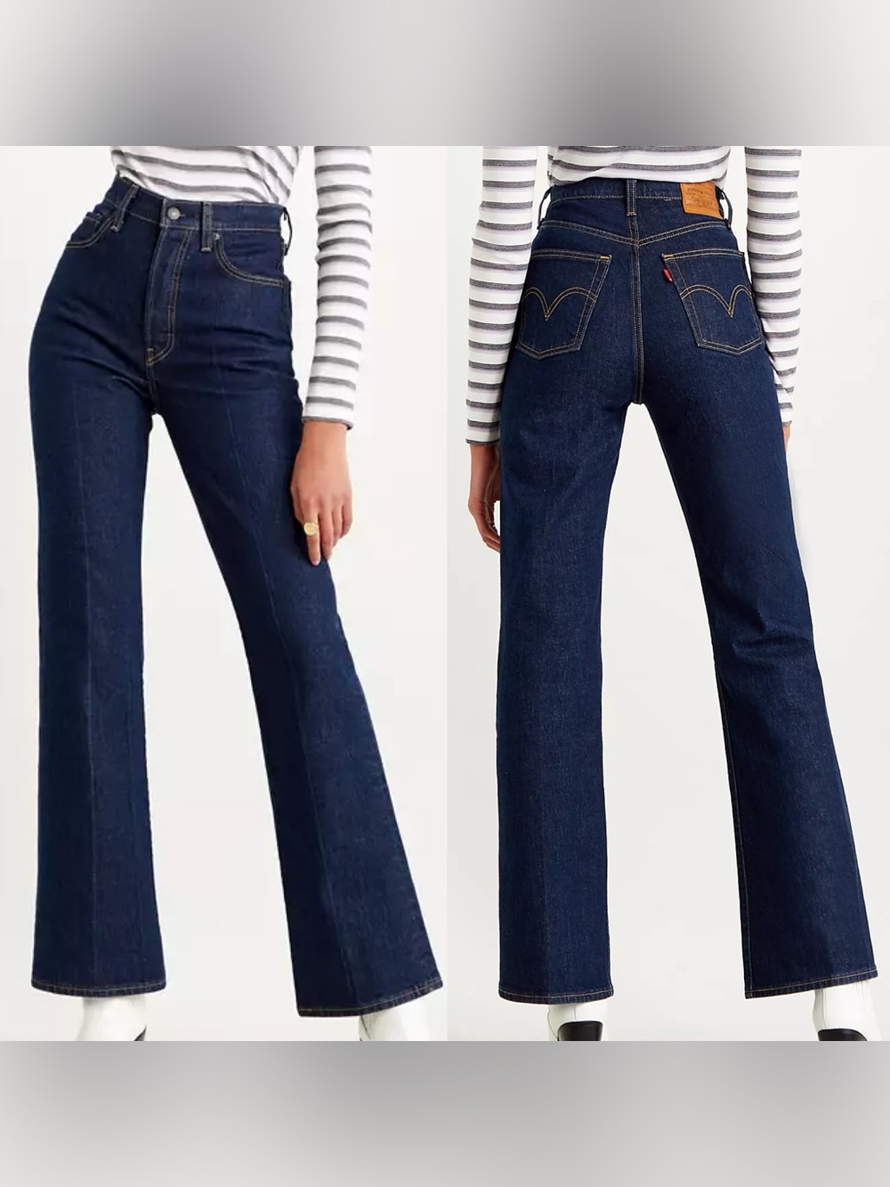 Levi's Ribcage Bootcut Premium Denim Jeans